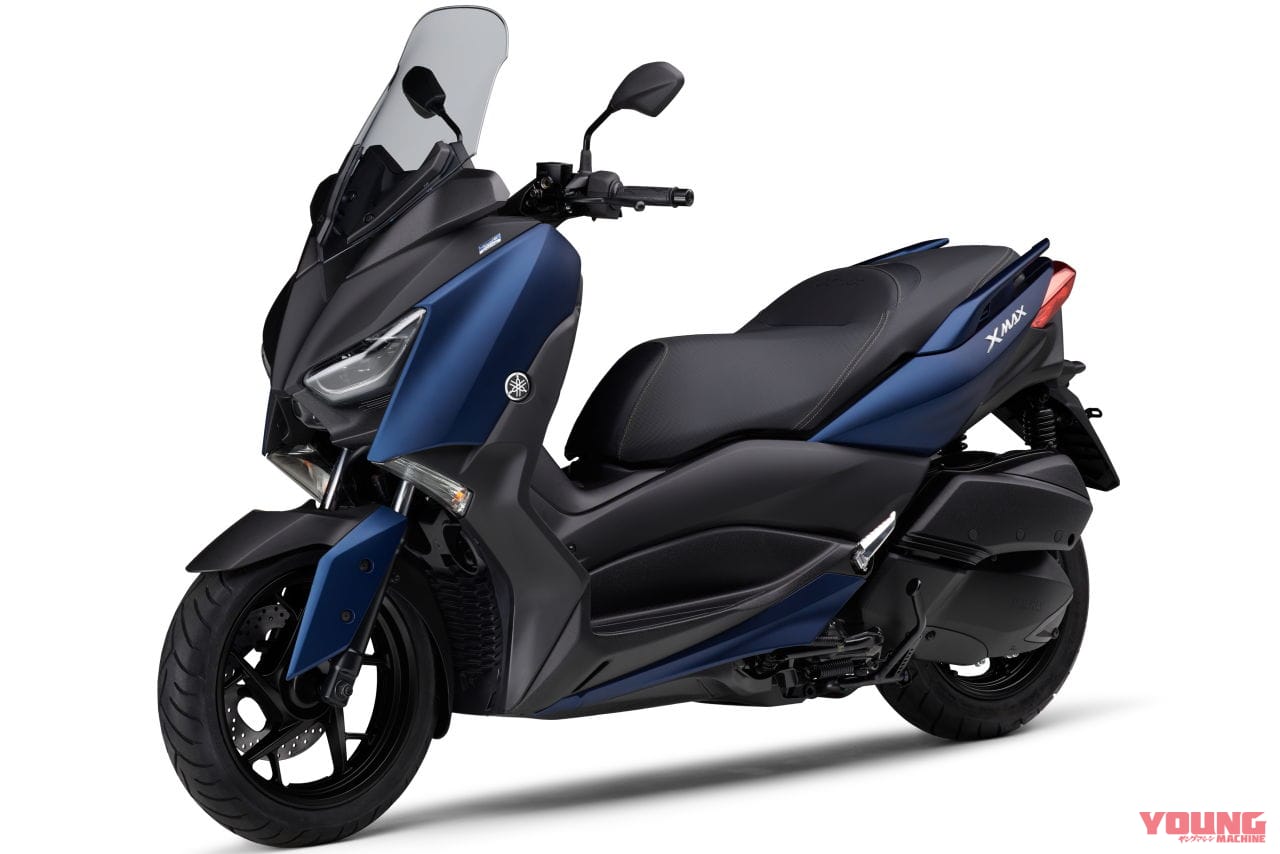 |ヘッドライト光量アップ! ヤマハ「XMAX」がマイナーチェンジで7/28発売、エンジンは新規制適合