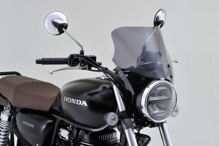 デイトナ Blast Barrier 車種別キット(GB350用)|デイトナからホンダGB350用パーツ続々! 車体を守るパイプガードやレトロな荷台ほか