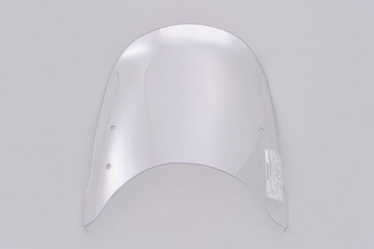 デイトナ Aerovisor スクリーン単体|デイトナからホンダGB350用パーツ続々! 車体を守るパイプガードやレトロな荷台ほか