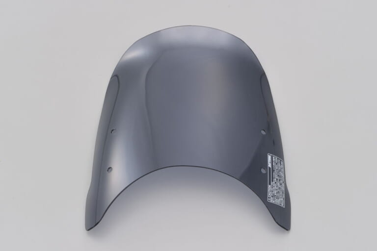デイトナ Aerovisor スクリーン単体|デイトナからホンダGB350用パーツ続々! 車体を守るパイプガードやレトロな荷台ほか