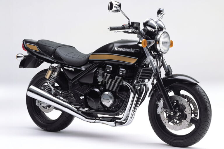 2004年モデル ゼファーχ(カイ)|懐かしのゼファー1100/750カラー! カワサキ「Z900RS」青玉虫以外に黒×金も登場【海外】
