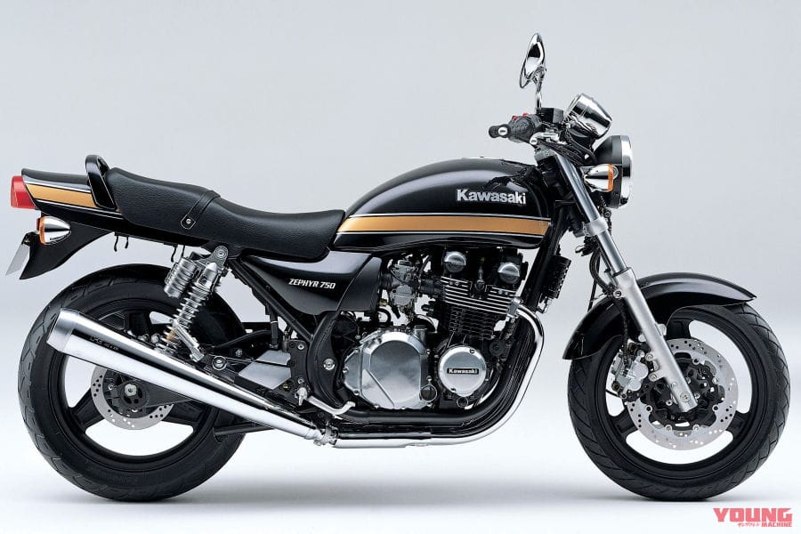 |懐かしのゼファー1100/750カラー! カワサキ「Z900RS」青玉虫以外に黒×金も登場【海外】