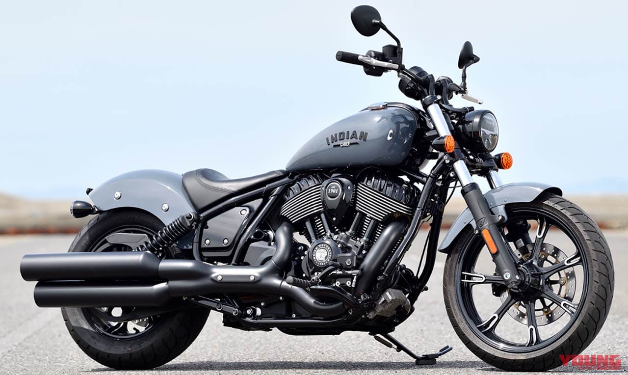 インディアン チーフダークホース|スタイリング|インディアン チーフ ダークホース試乗インプレッション【デビューから100年。まったく新しく設計されたチーフ】