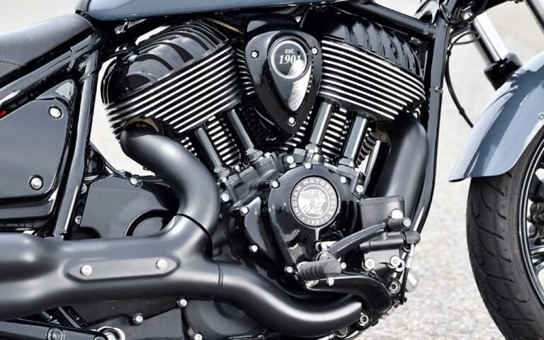 インディアン チーフダークホース|エンジン|インディアン チーフ ダークホース試乗インプレッション【デビューから100年。まったく新しく設計されたチーフ】