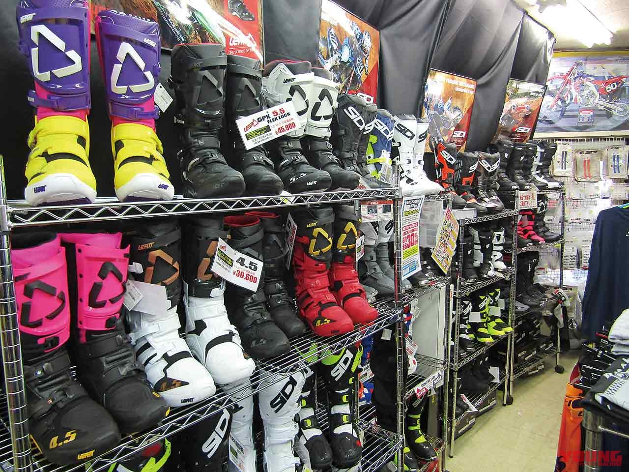 |東日本を代表するオフロード総合ショップ「WESTWOOD MX」〈在庫点数3万点超!!〉