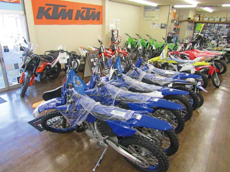 ウエストウッド井原商会|オフロード車両店頭在庫|東日本を代表するオフロード総合ショップ「WESTWOOD MX」〈在庫点数3万点超!!〉