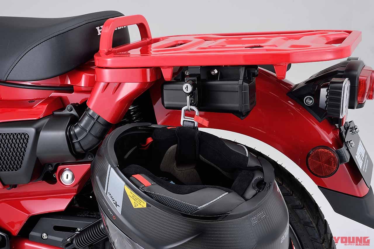 |ホンダCT125ハンターカブのあらゆる遊び方に即応するカスタムパーツ〈デイトナ〉
