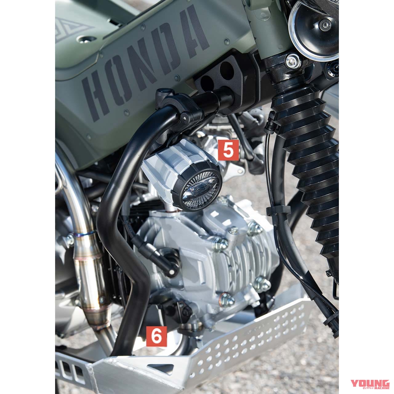 |冒険味溢れるCT125ハンターカブ用カスタムパーツ【専用釣り竿ホルダーも!!|ダートフリーク】