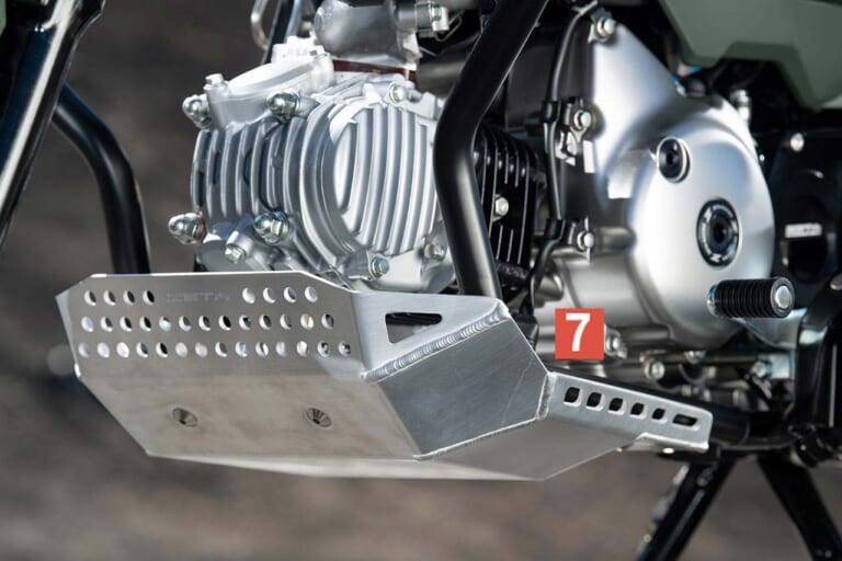 ホンダCT125ハンターカブ|ダートフリーク|ZETA エンジンプロテクションガードアンダーガード|冒険味溢れるCT125ハンターカブ用カスタムパーツ【専用釣り竿ホルダーも!!|ダートフリーク】