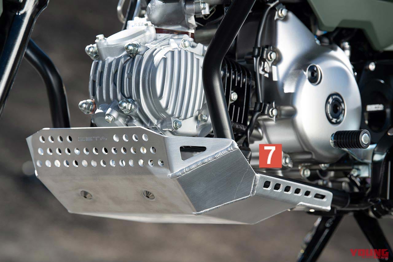 冒険味溢れるct125ハンターカブ用カスタムパーツ 専用釣り竿ホルダーも ダートフリーク Webヤングマシン 新車バイクニュース 冒険味溢れるct125ハンターカブ用カスタムパーツ 専用釣り竿ホルダーも ダートフリーク Webヤングマシン 新車バイクニュース