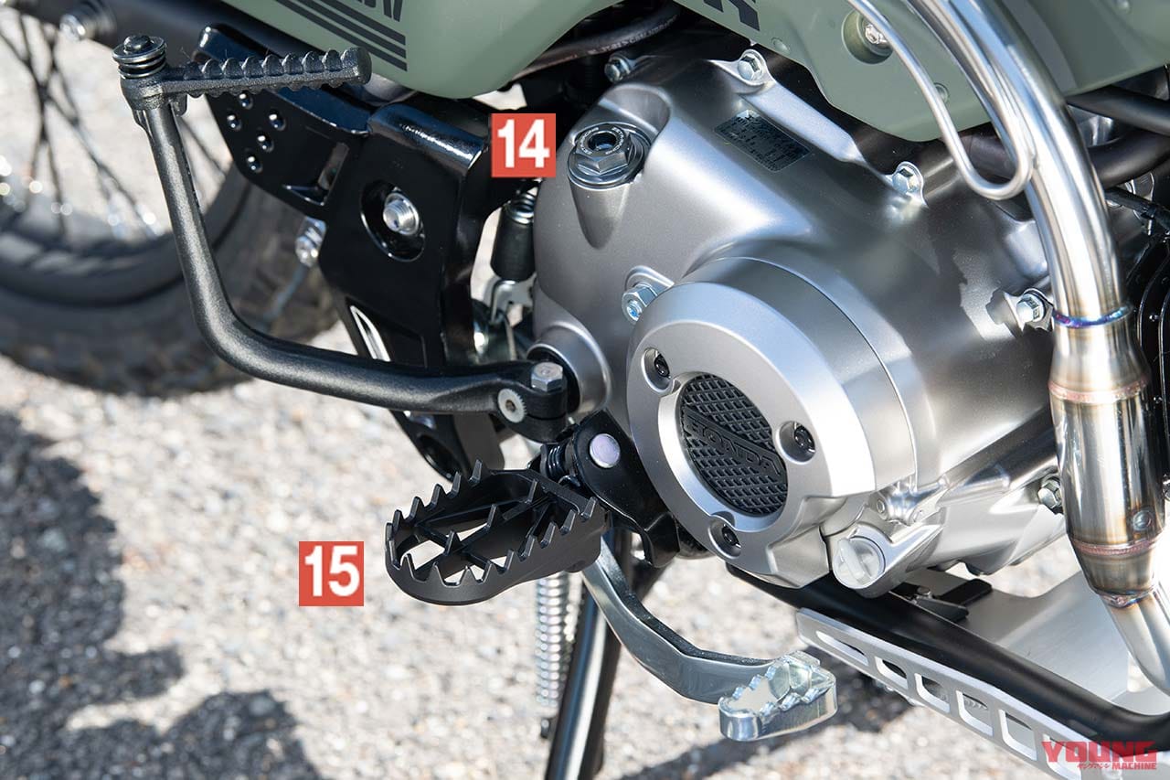 |冒険味溢れるCT125ハンターカブ用カスタムパーツ【専用釣り竿ホルダーも!!|ダートフリーク】