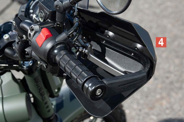 ホンダCT125ハンターカブ|ダートフリーク|ZETA アドベンチャーアーマーガード|冒険味溢れるCT125ハンターカブ用カスタムパーツ【専用釣り竿ホルダーも!!|ダートフリーク】