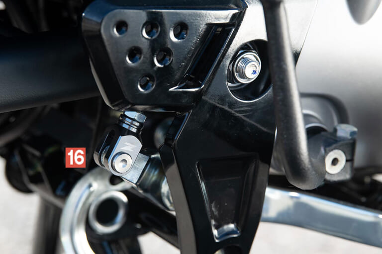 ホンダCT125ハンターカブ|ダートフリーク|ZETA リヤブレーキクレビス|冒険味溢れるCT125ハンターカブ用カスタムパーツ【専用釣り竿ホルダーも!!|ダートフリーク】