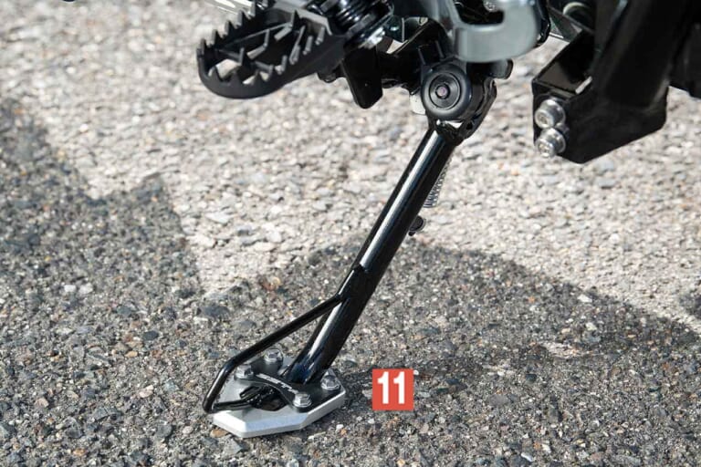 ホンダCT125ハンターカブ|ダートフリーク|ZETA サイドスタンドエクステンダー|冒険味溢れるCT125ハンターカブ用カスタムパーツ【専用釣り竿ホルダーも!!|ダートフリーク】