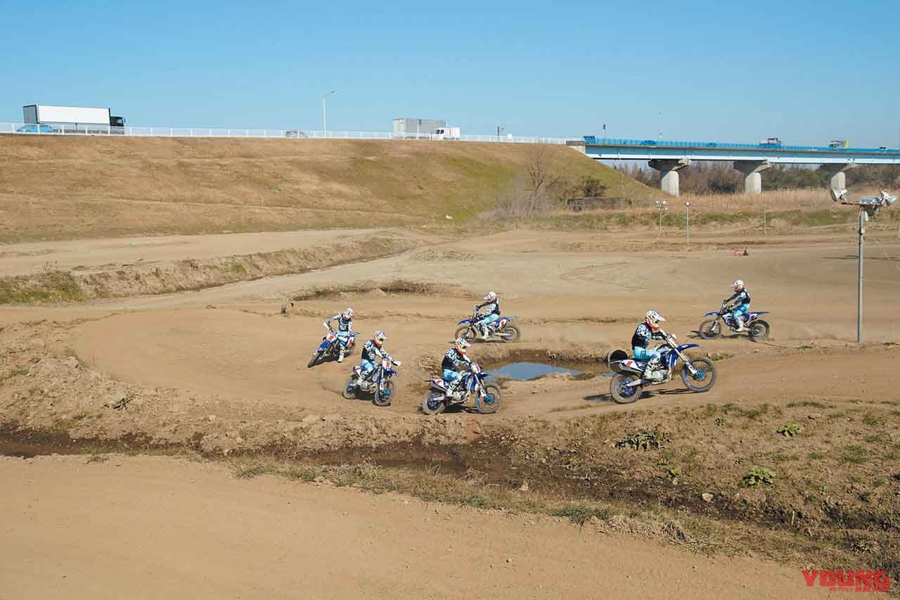 バラ付きが出やすいインのライン|インかアウトか? シーンに合わせたコース走行ラインの使い分け方〈渡辺学のオフロードライディング指南〉