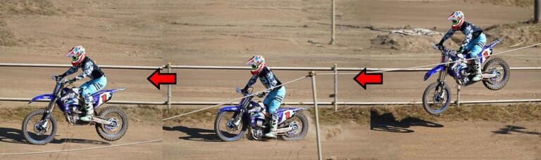 オフロード ジャンプ|インかアウトか? シーンに合わせたコース走行ラインの使い分け方〈渡辺学のオフロードライディング指南〉