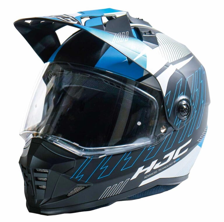 オフロードヘルメット|HJC DS-X1 グラビティ|HJCヘルメットからスタイル別ニューモデル登場【スピーカー収納スペースでインカム装着時も快適な被り心地】