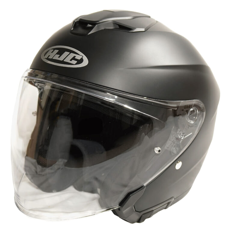 ジェットヘルメット|HJC i30ソリッド|HJCヘルメットからスタイル別ニューモデル登場【スピーカー収納スペースでインカム装着時も快適な被り心地】