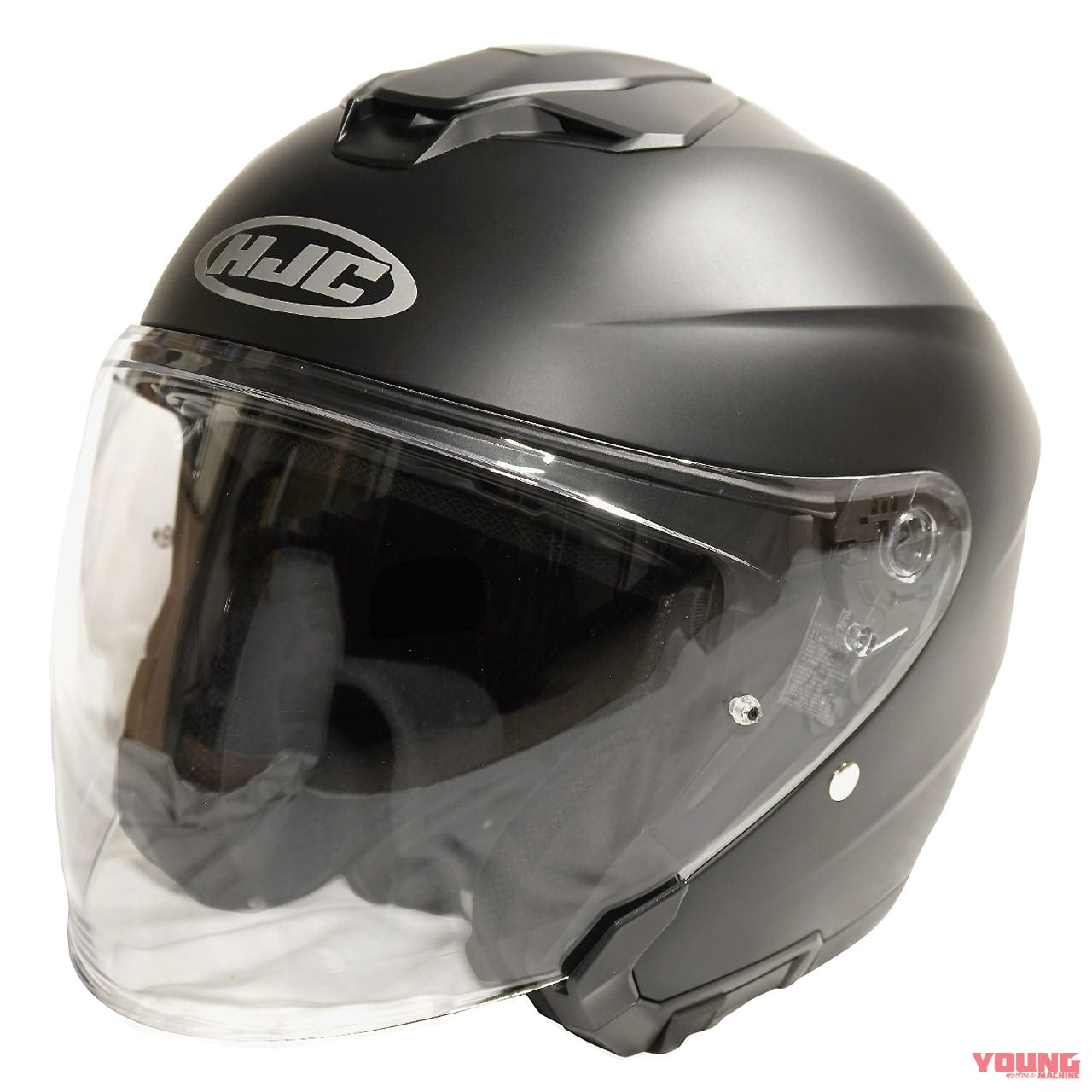 ジェットヘルメット|HJC i30ソリッド|HJCヘルメットからスタイル別ニューモデル登場【スピーカー収納スペースでインカム装着時も快適な被り心地】