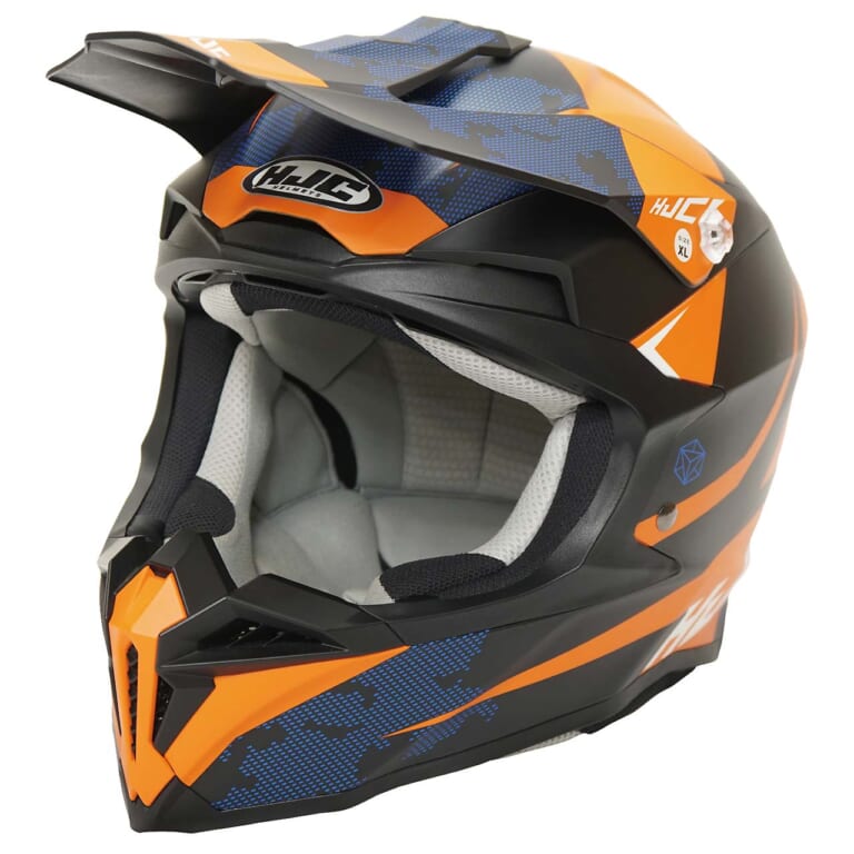 オフロードヘルメット|HJC i50トナ|HJCヘルメットからスタイル別ニューモデル登場【スピーカー収納スペースでインカム装着時も快適な被り心地】