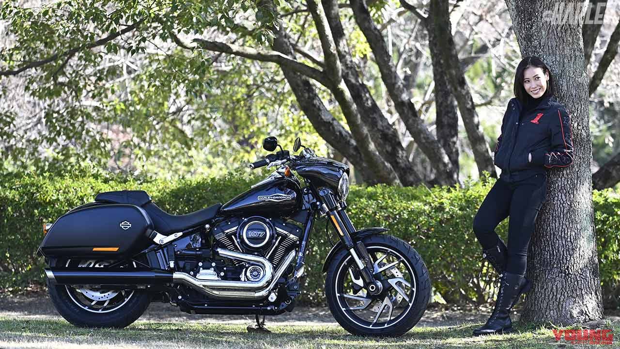 |ハーレー女子・宮井聖佳×’18FLSBスポーツグライド【ミルウォーキーエイト初体験!】