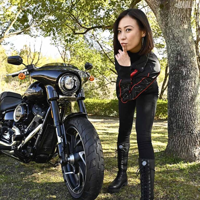 ハーレー女子・宮井聖佳×スポーツグライド|ハーレー女子・宮井聖佳×’18FLSBスポーツグライド【ミルウォーキーエイト初体験!】