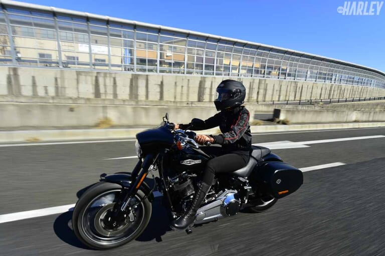 ハーレー女子・宮井聖佳×スポーツグライド|ハーレー女子・宮井聖佳×’18FLSBスポーツグライド【ミルウォーキーエイト初体験!】