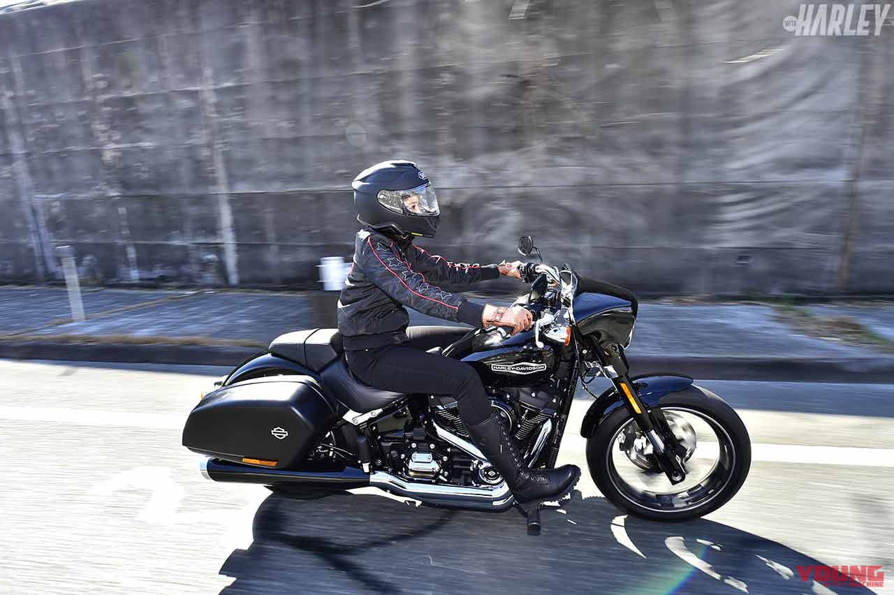 ハーレー女子・宮井聖佳×スポーツグライド|ハーレー女子・宮井聖佳×’18FLSBスポーツグライド【ミルウォーキーエイト初体験!】