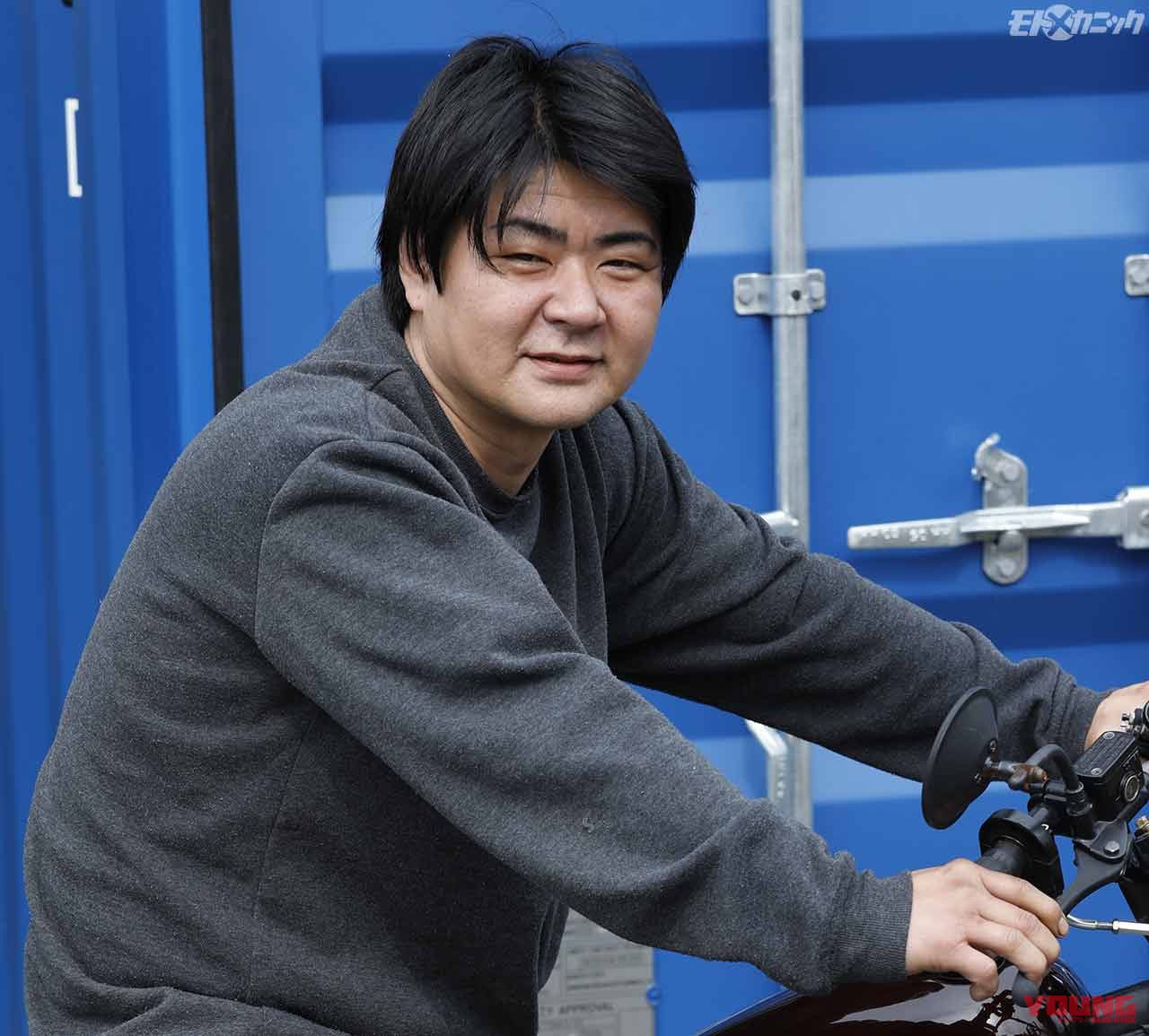 |カワサキ エストレヤのカスタムマシンはスポークホイールを半艶黒の丸塗りに〈美的バイク進化論〉