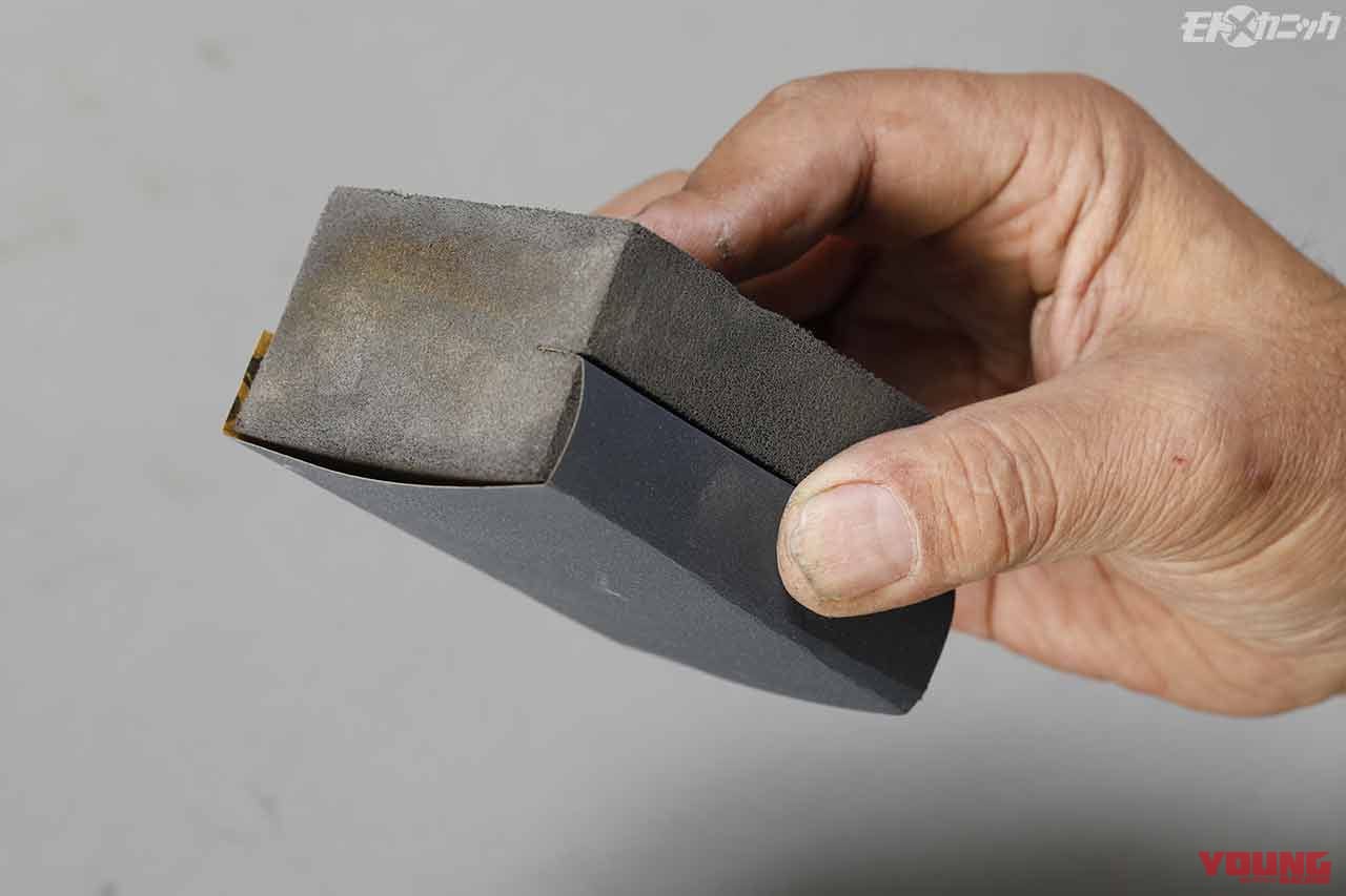 |外装塗装失敗による”ゆず肌”状態を「花咲かGワックス」で磨いて艶々リカバー