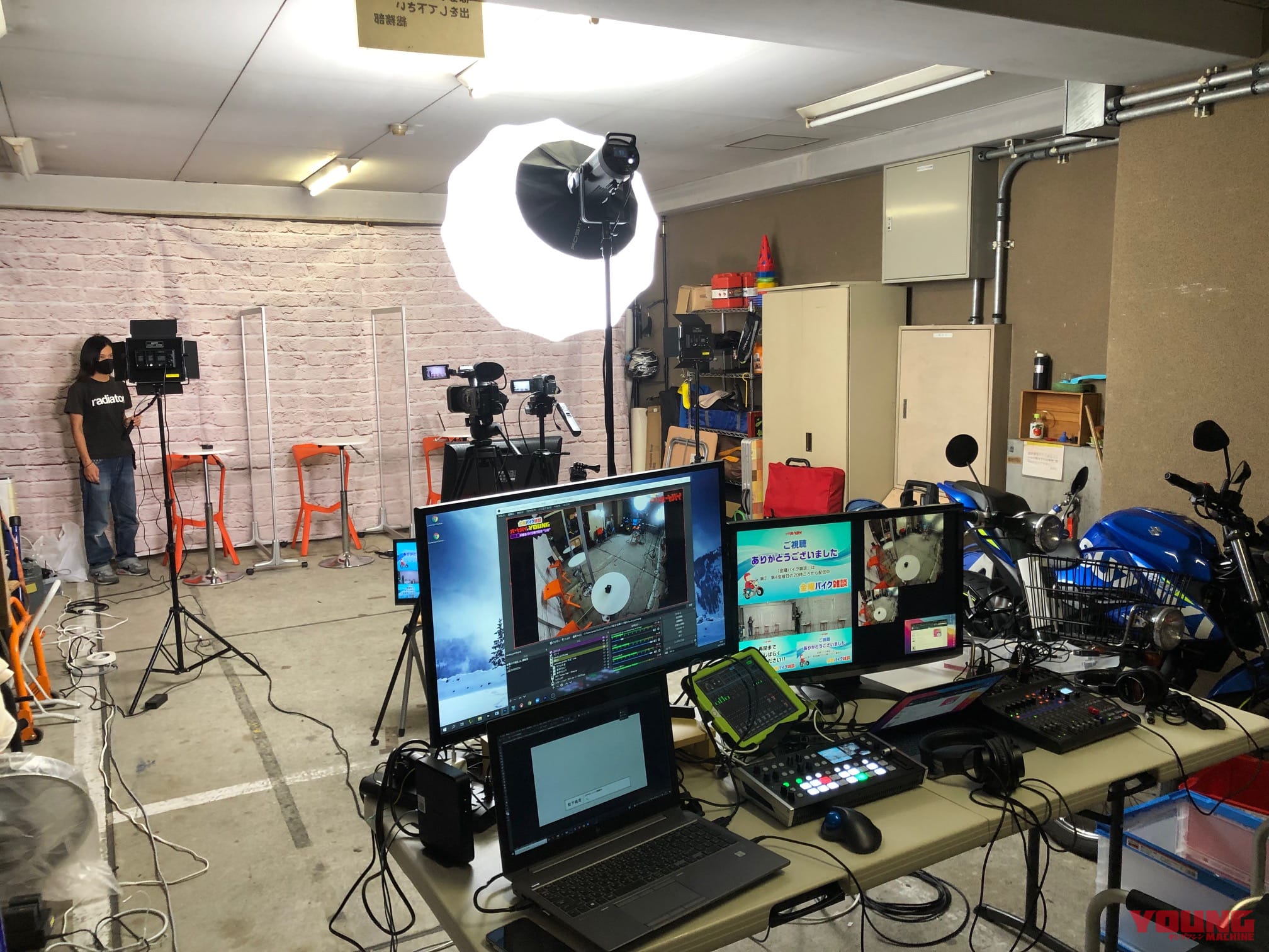 |敵地に単騎突撃!「Webオートバイ」の生配信にYM編集長が参加してきた!