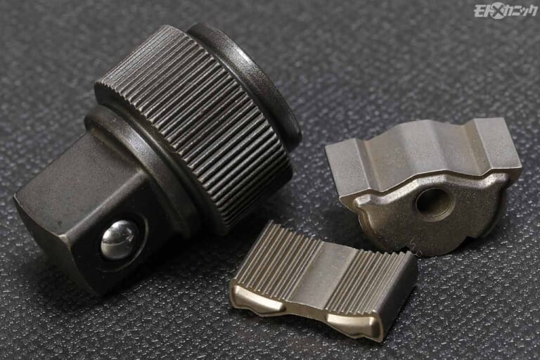 コーケン36歯/72歯ラチェットハンドル|ギヤ部品比較|コーケン72歯Z-EALラチェットハンドル解剖【多ギアでも引きずらない空転トルクの軽さが魅力】