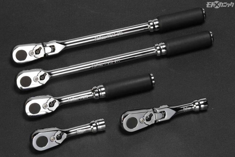 コーケン Z-EAL ラチェットハンドルシリーズ|コーケン72歯Z-EALラチェットハンドル解剖【多ギアでも引きずらない空転トルクの軽さが魅力】