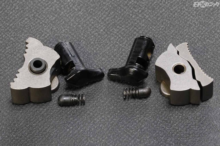 コーケン36歯/72歯ラチェットハンドル構成部品比較|コーケン72歯Z-EALラチェットハンドル解剖【多ギアでも引きずらない空転トルクの軽さが魅力】