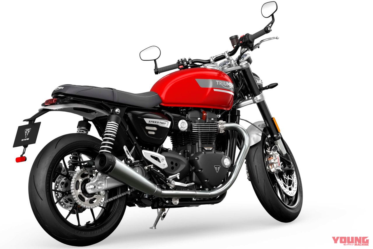 |トライアンフ新型「スピードツイン」正式発表! ユーロ5に適合しながらパワーアップも果たす