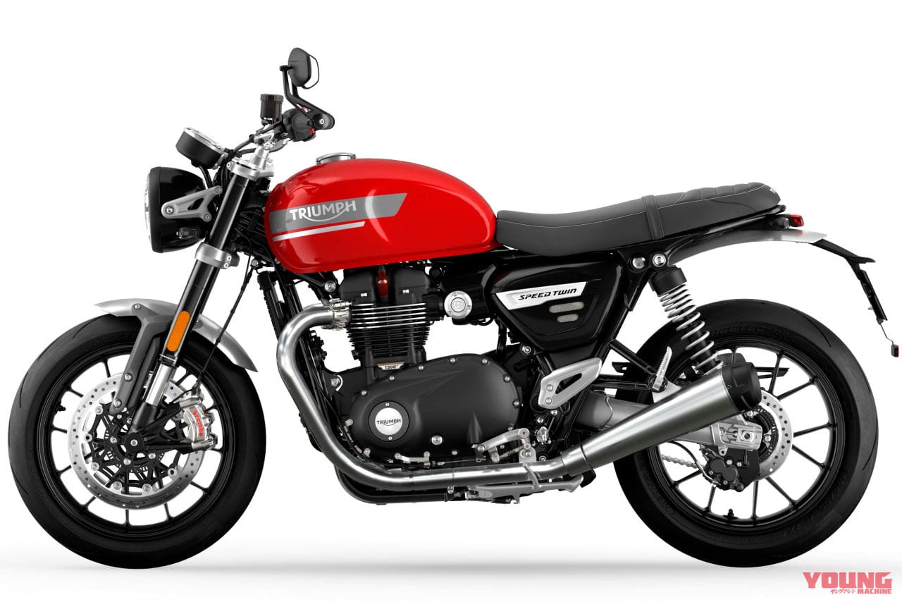 |トライアンフ新型「スピードツイン」正式発表! ユーロ5に適合しながらパワーアップも果たす