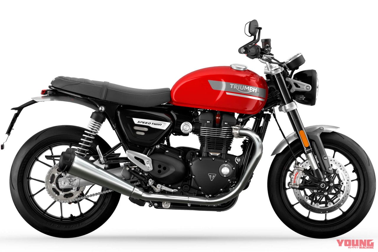 |トライアンフ新型「スピードツイン」正式発表! ユーロ5に適合しながらパワーアップも果たす