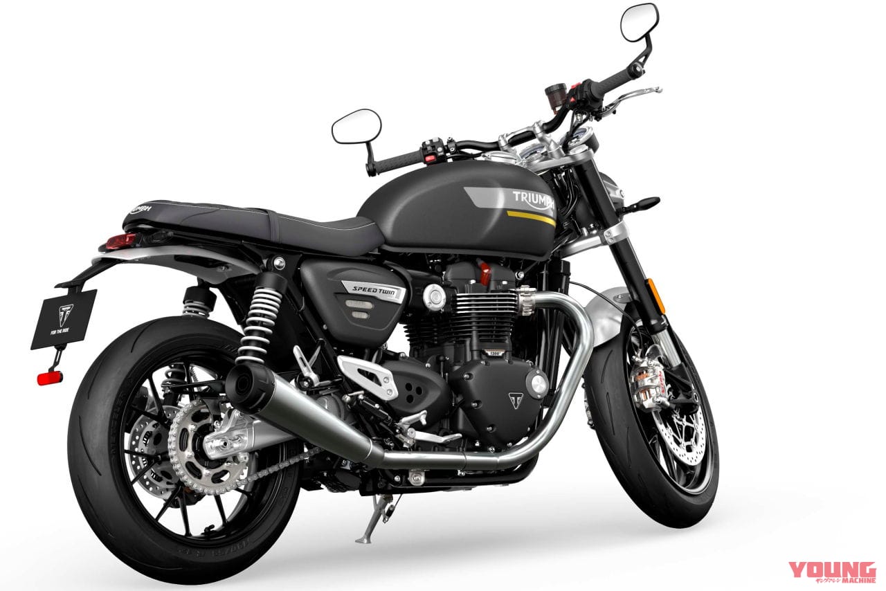 |トライアンフ新型「スピードツイン」正式発表! ユーロ5に適合しながらパワーアップも果たす