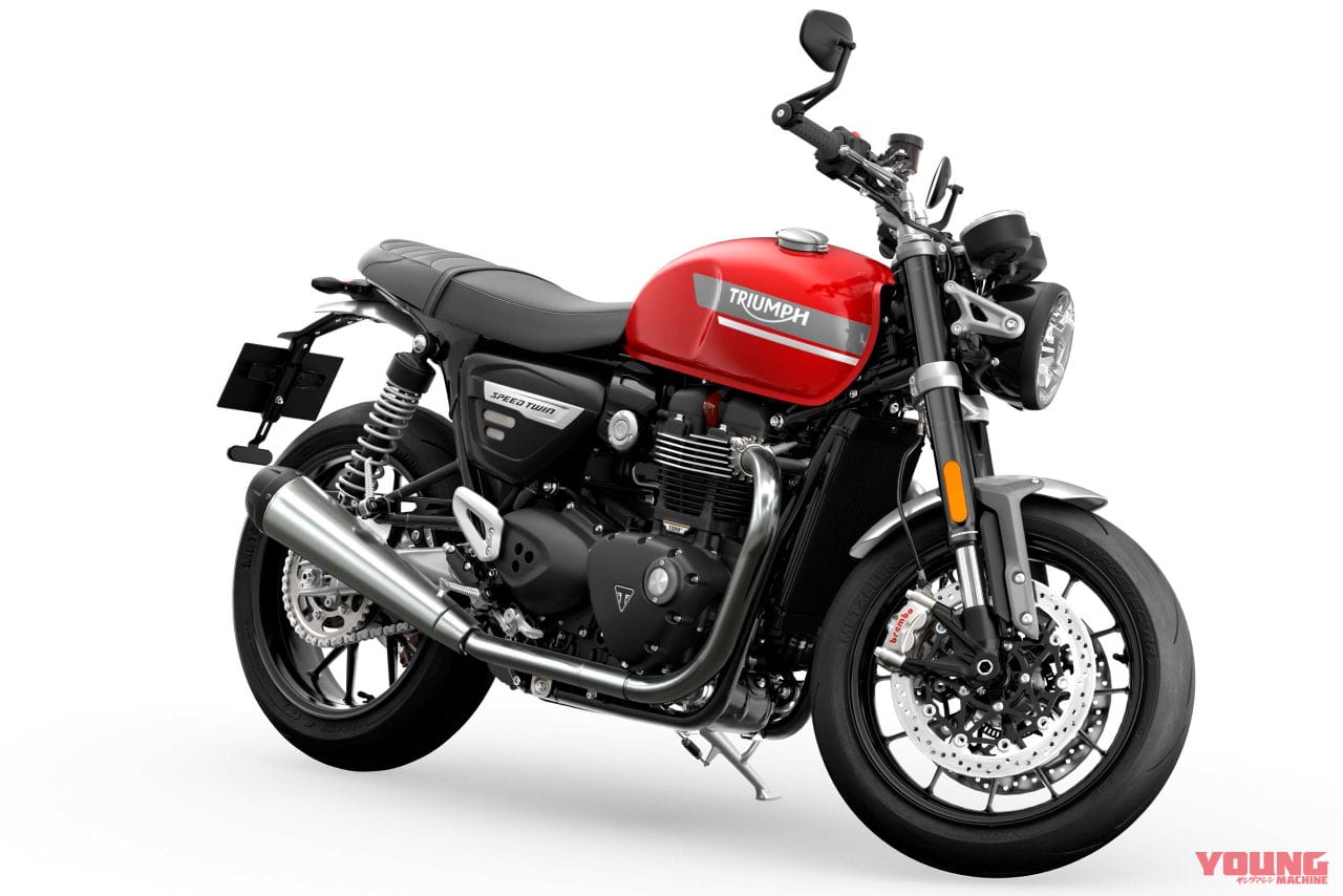 |トライアンフ新型「スピードツイン」正式発表! ユーロ5に適合しながらパワーアップも果たす