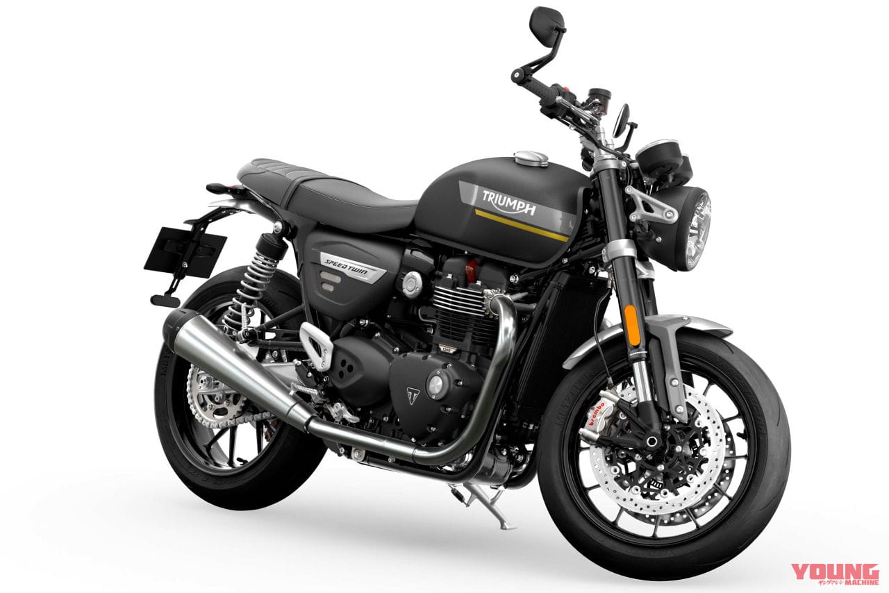 |トライアンフ新型「スピードツイン」正式発表! ユーロ5に適合しながらパワーアップも果たす