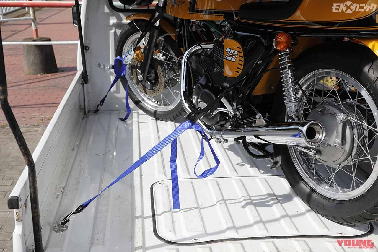 |“ワケあり軽トラック”を購入してトランポ車に改造してみた【ドゥカティも積める!!】