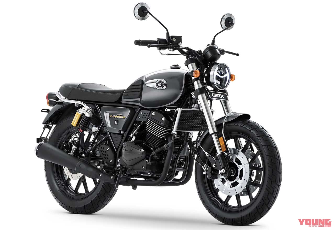 GPXレジェンド250ツイン 2|2021新車バイクラインナップ|外国車|GPX2021新車バイクラインナップ〈デーモン/レジェンド250ツイン/150Fi〉