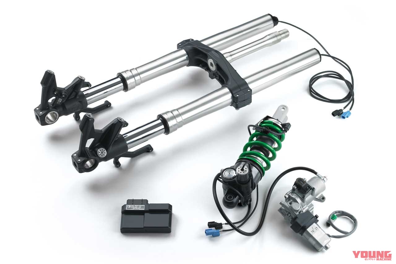 フル電子制御サスペンション|ハヤブサ対抗? 最新電脳でカワサキ ニンジャZX-14Rが復活するか?!〈YM未来予想〉