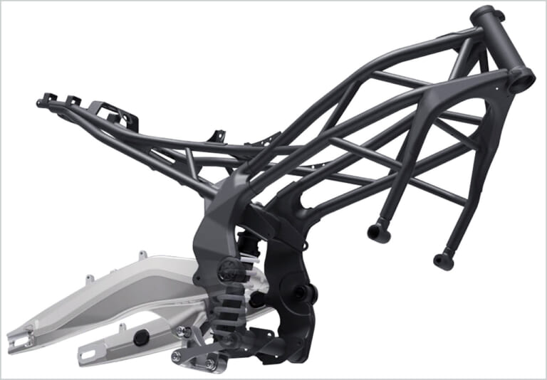 ホンダCBR250RR|フレーム&スイングアーム|ホンダCBR250RRディテール写真解説【操ること自体を楽しめるスポーツバイク】