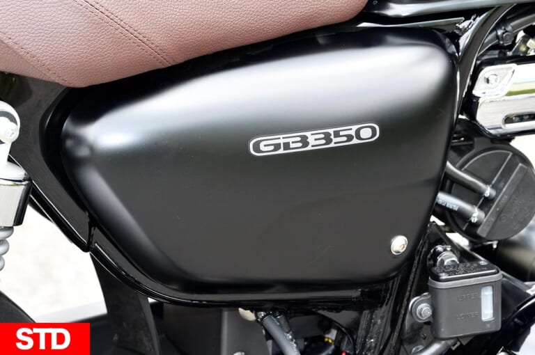 ホンダGB350|サイドカバー|爆売れホンダGB350! モダン仕様のGB350Sも7月発売スタンバイ【すべてがスポーティー仕立て】