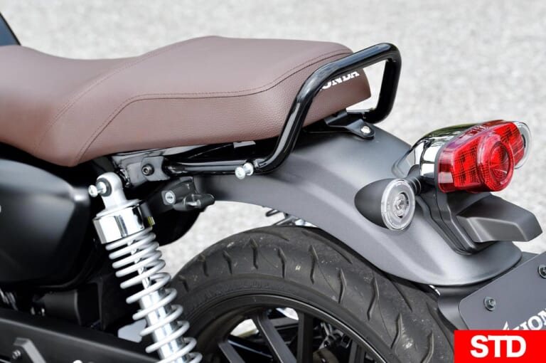 ホンダGB350|リヤフェンダー|爆売れホンダGB350! モダン仕様のGB350Sも7月発売スタンバイ【すべてがスポーティー仕立て】