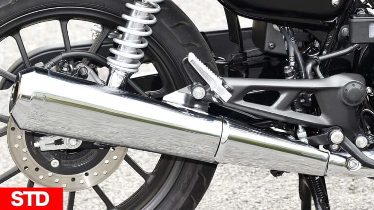 ホンダGB350|マフラー|爆売れホンダGB350! モダン仕様のGB350Sも7月発売スタンバイ【すべてがスポーティー仕立て】