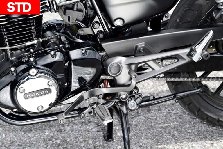 ホンダGB350|左ステップ|爆売れホンダGB350! モダン仕様のGB350Sも7月発売スタンバイ【すべてがスポーティー仕立て】