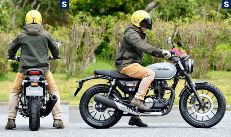 ホンダGB350S|ライディングポジション|爆売れホンダGB350! モダン仕様のGB350Sも7月発売スタンバイ【すべてがスポーティー仕立て】