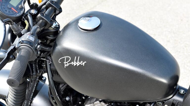 ヒョースンGV125Sボバー|ティアドロップタンク|ヒョースンGV125Sボバー試乗インプレッション【唯一無二! 優秀な原付二種ボバー】